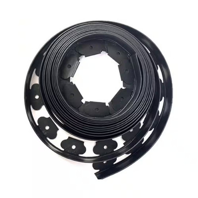 2 In. X 100 Ft. Plastic Landscape Edging with 90-Piece Spikes, No Dig Design Fle