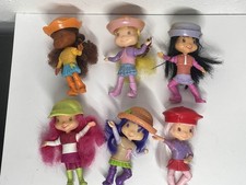 Vintage Strawberry Shortcake McDonald's Happy Meal Toy Lot 2007 6 Loose