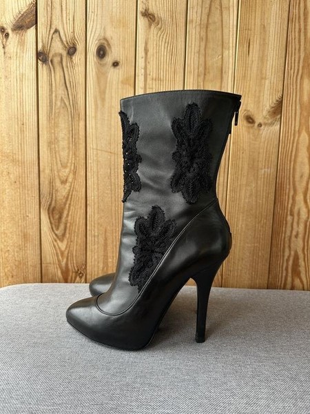Women Dolce & Gabbana Ankle Boots Black 37