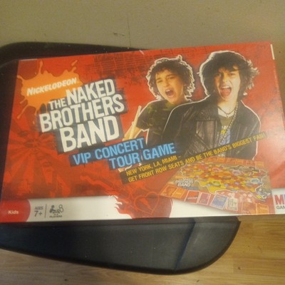 Nickelodeon - The Naked Brothers Band - VIP Concert Tour Game 2008 NEW Sealed