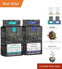 Authentic Italian Coffee: 1kg Ground Coffee, Arabica & Robusta Variety Pack 26.99 per kilo