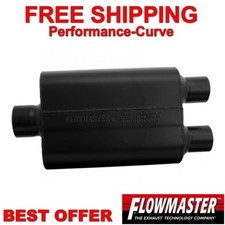 Flowmaster Delta Flow 40 Series Muffler 409 Stainless 3 C 2.5 D 8430402 Flowmaster Delta Flow 40 Series Muffler 409 Stainless 3 C 2.5 D 8430402