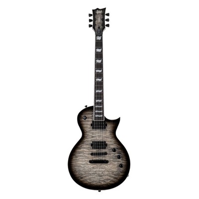 ESP LTD EC 1000T CTM 6 String Charcoal Burst Electric Guitar with Maple Top
