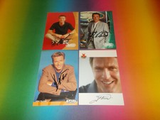 4 x Jörg Pilawa TV signed autographed autograph on autograph card