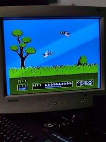 NES FAM MARIO BROS ROAD FIGHT DUCK HUNT CLAY SHOOT SOCCER PINBALL CIRCUS CHARLIE