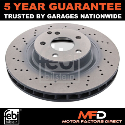 Fits Mercedes E-Class 2002-2009 SL 2001-2012 Febi Front 1x Brake Disc 2304210812