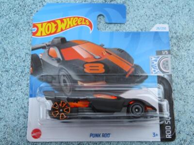 Hot Wheels H4A 026 PUNK ROD matt black 2024 26/250 CaseA New Casting 2024