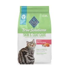  True Solutions Skin & Coat Care Natural Dry Cat Food, Salmon, 3.5-lb. Bag