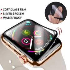 3 Pack For Apple Watch 2/3/4/5/6/7/SE Case Screen Protector 38/40/42/44/41/45mm