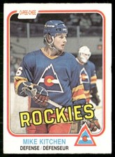 1981-82 O-Pee-Chee - Mike Kitchen #83