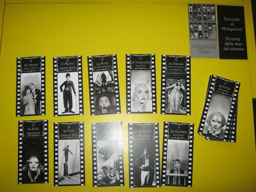 tarot card cards deck major arcana vintage actress stars hollywood silent movie - Picture 9 of 12