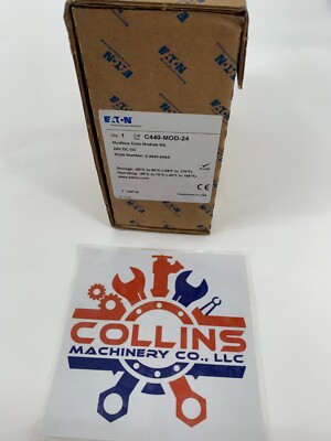 Eaton Cutler-Hammer C440-MOD-24 Modbus Com Module 24VDC I/O Style 3-3025-006A