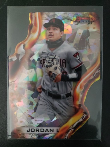 2021 Bowman's Best Jordan Lawlar Atomic Heat-Wave Die-Cut #HW-5