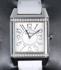 Orologio Jaeger LeCoultre Reverso Squadra Acciaio Inox Diamanti $8.400
