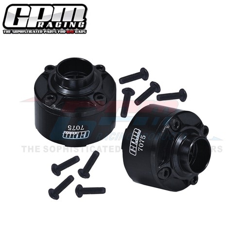 GPM Carbon Steel+Alu 7075 Front/Center/Rear Diff Case Set For TRAXXAS XRT X-Maxx - Picture 8 of 12