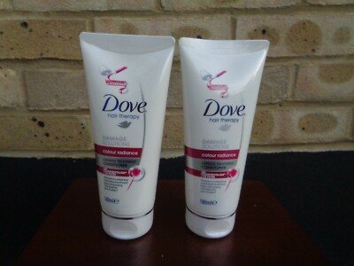 Dove Damage Solutions Color Radiance Express Treatment Conditioner 180ml (X2)