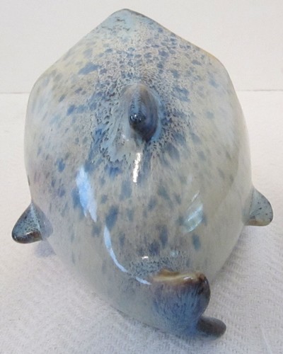 Vintage Ceramic Shark Pottery Dish Sponge Scrubby Holder - Picture 5 of 6