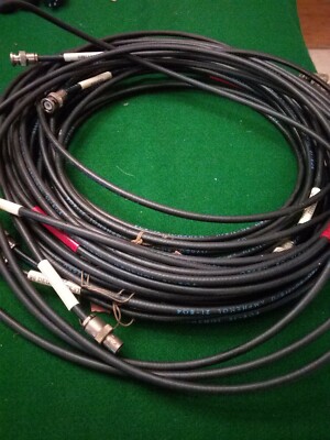 Ampenol Rf Cable Lot Assortment 