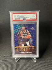 NBA Panini Zion Williamson High Court Hyper Green 10/25 PSA 9 Mint