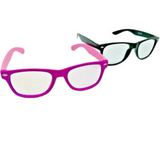 2X Unisex Eyeglasses Frame with NO lens Costume Accessories Plastic Party Fun US