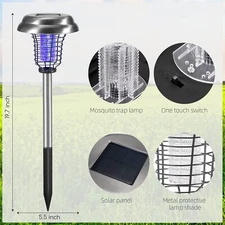 Waterproof Bug Zapper for Flies Gnats and Mosquitoes