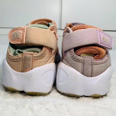 Nike AQUA RIFT 厚底 US 6 23cm Nike Air Aqua Rift Split Toe Sail White Sandal Shoes Women
