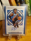 2020-21 National Treasures Luguentz Dort Penmanship Auto /25 Thunder
