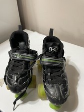 Pre-Owned Roller Derby Laser 7.9MX Quad Skates, size 3 Model U319B As Is