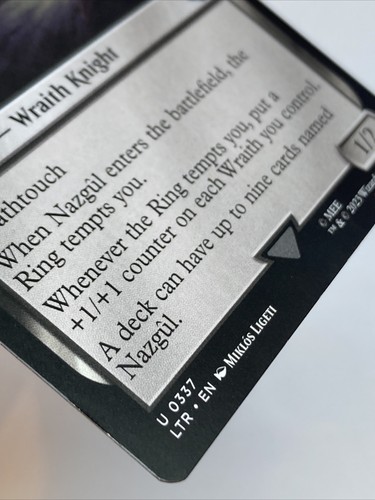 MTG Nazgul Il Signore degli Anelli: Racconti della Terra di Mezzo confezione 0337 fresca - Foto 2 di 6