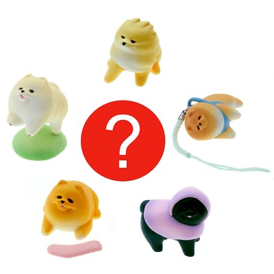 Cute Surprise Toy Dog Japan Mystery Black Brown Pomeranian 1