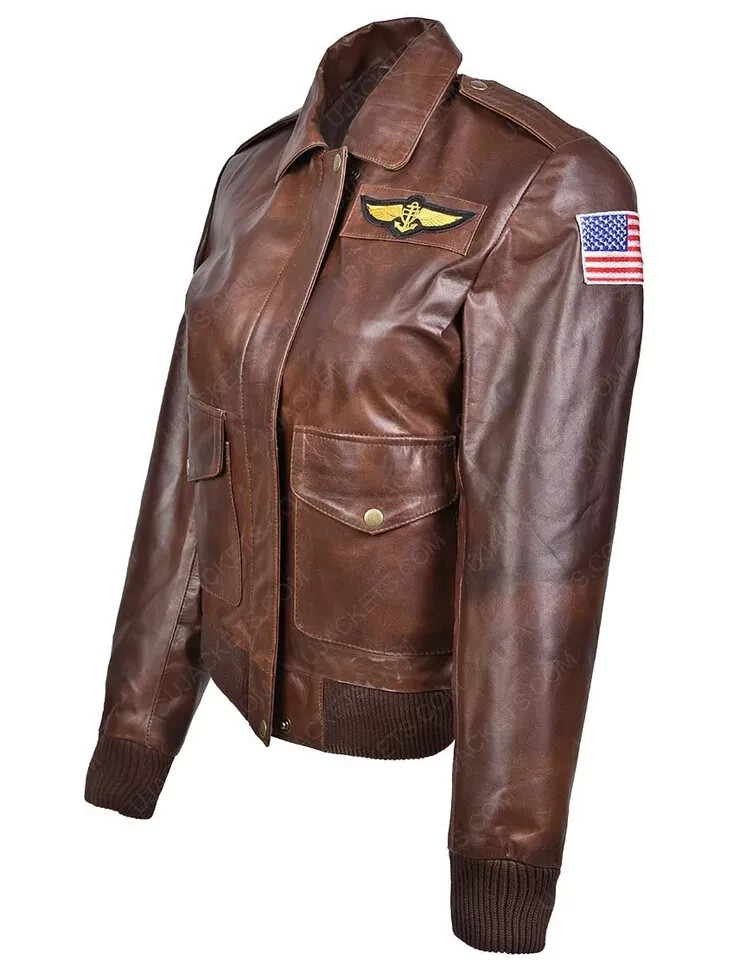 Bomber Jacket Captain Marvel Coat Marvel Disney Store Genuine