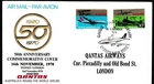 Australia FDC 1970.11.16. Quantas Airways 50th Anniversary Z3075