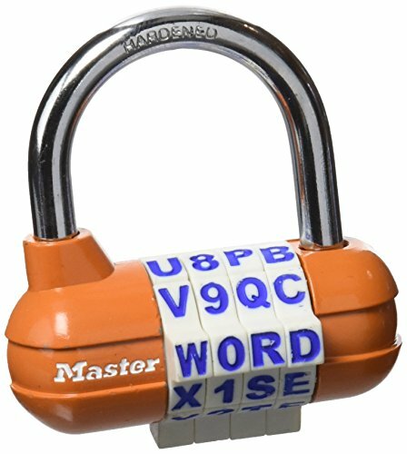 Master Lock 1534EURD Lucchetto Pro Sport, Combinazione Programmabile a 4 (Z4h)