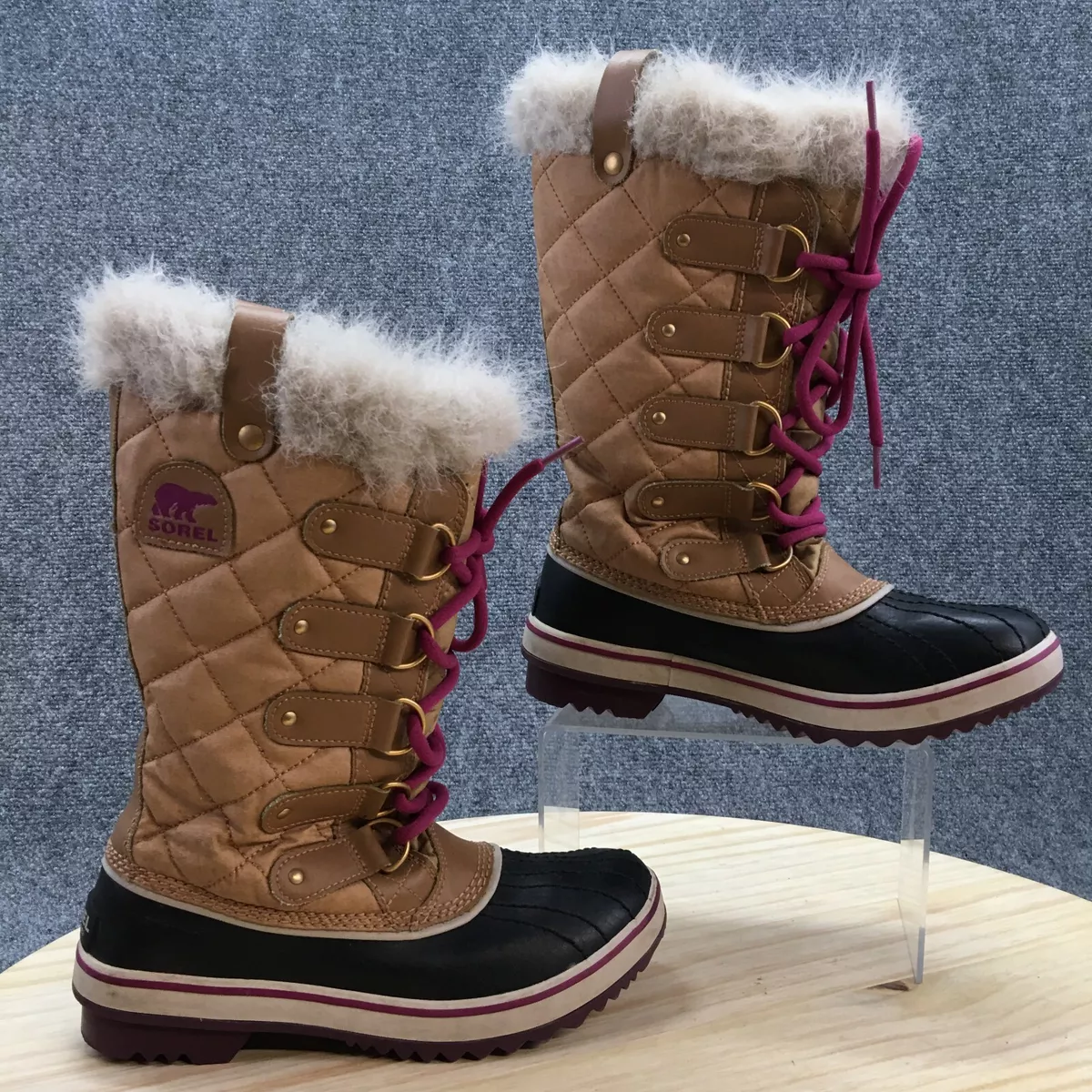 Sorel furry best sale boots
