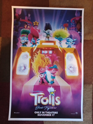 2023 Dreamworks Trolls Band Together 11x17 Movie Poster BroZone | eBay