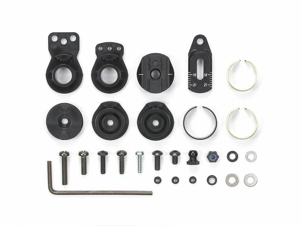 Tamiya 54893 RC Aluminum Adjustable Servo Horn For TT02/TA07/TB05/XV02/M07/GF01 - Image 1 of 1