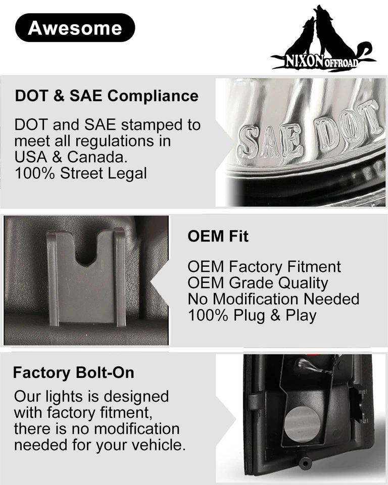 PAR de luces traseras para Chevy GMC C/K 1500 2500 3500 1988-1998 lámparas de freno de humo Foto 3 de 4