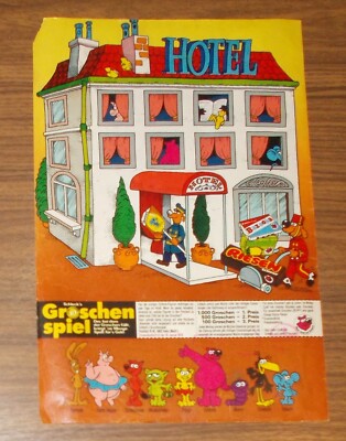 Seltene Werbung STORCK Riesen Mamba Bazooka Storckies Comic Werbecomic #9 1978