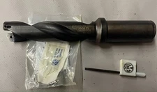 Allied Machine Helical Flute Indexable Spade Drill Holder 60324H-100C 24mm