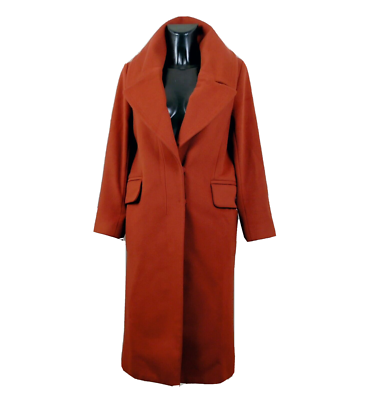 BIMBA Y LOLA Abrigo Mujer Lana Minimalista Elegante stile over