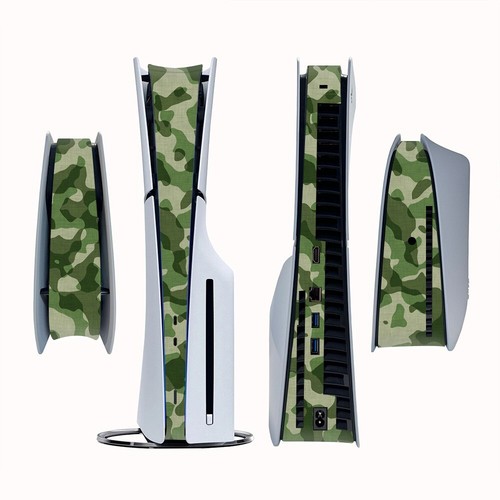 Camouflage PS5 Slim Center Middle Skin Sticker Aufkleber Decal Wrap Console - Picture 6 of 13