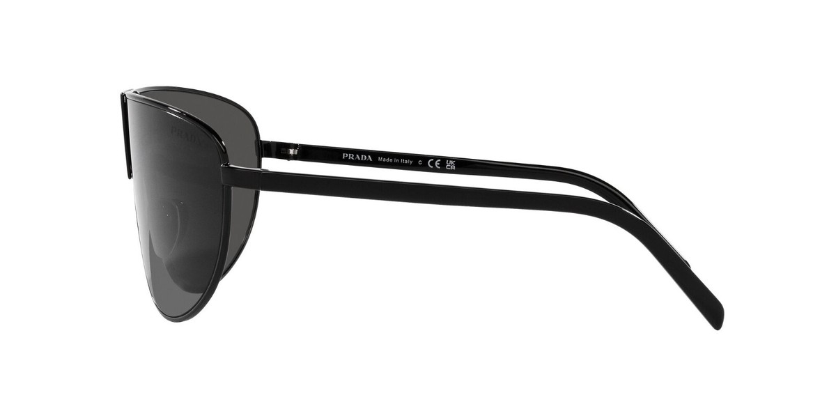 Prada PR 69ZS Black/Dark Grey (1AB5S0) Sunglasses | eBay