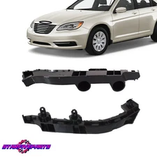 Front Bumper Cover Mounting Brackets Left+Right Set For 2011-2014 Chrysler 200