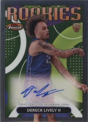 2023-24 Topps Finest - Dereck Lively #RFA-DLII