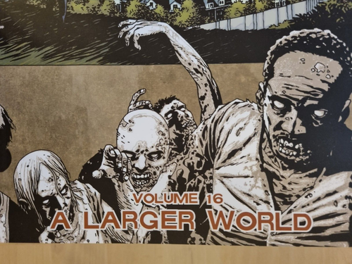The Walking Dead Graphic Novel Paperback Comic TWD Volume 16 A Larger World - Picture 5 of 5