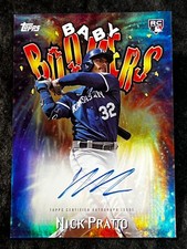 2023 Topps FOIL REFRACTOR Baby Boomers ROOKIE AUTO Nick Pratto item 4