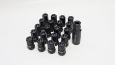 Muteki Lug Nut Set Hr38 12x1.25 20pc Black W Blue Ring Hr3805bu Muteki Lug Nut Set Hr38 12x1.25 20pc Black W Blue Ring Hr3805bu