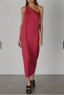 ENZA Costa Luxe Knit One Shoulder Dress