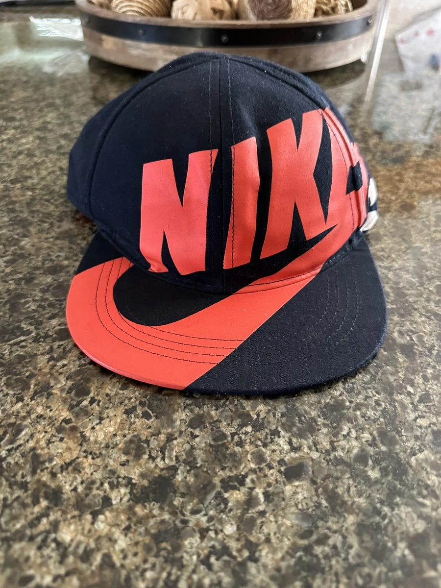 Nike SB Black Red Youth Hat Adjustable