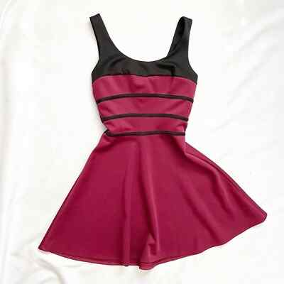 red fit and flare skater dress ROSIE Fit and Flare Mini Dress main image 0